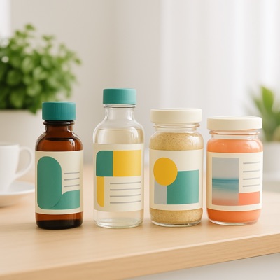 Etiketten – Produktreihe