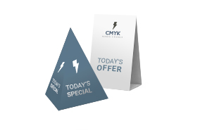 Boxen und Aufsteller